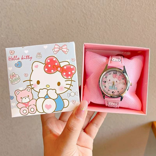ساعت مچی بچه گانه کارتونی هلو کیتی hello kitty