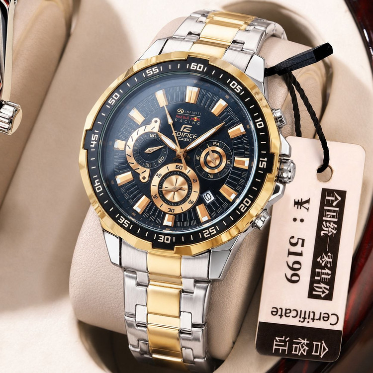 ساعت مچی مردانه کاسیو CASIO طرح ادیفایس کرنوگراف