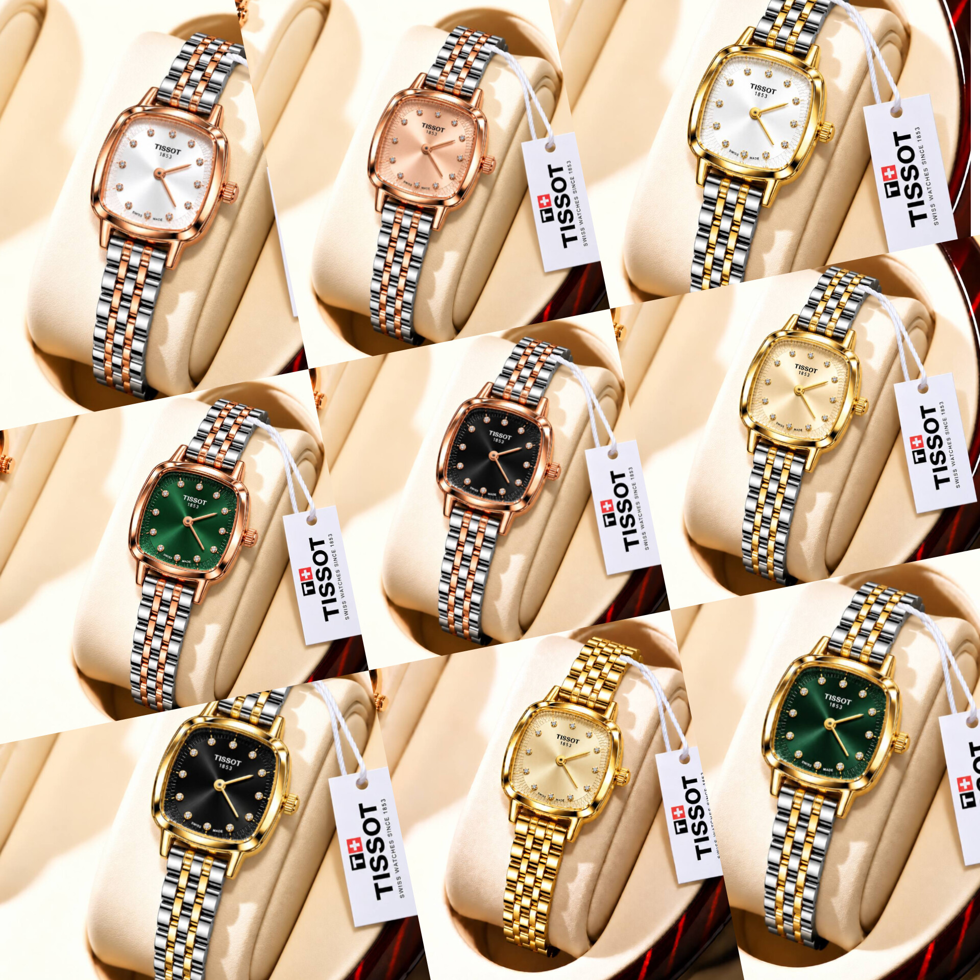 ساعت مچی زنانه تیسوت Tissot بند استیل با کیفیت